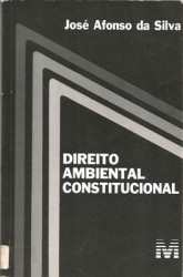 Capa de Direito ambiental constitucional - José Afonso da Silva