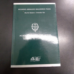 Capa de Academia Mineira de Letras Sucessão na Cadeira n°7 - Ricardo Arnaldo Malheiros Fiuza