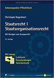 Capa de Staatsrecht I Staatsorganisationsrecht - Christoph Degenhart