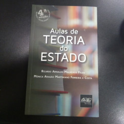 Capa de Aulas de Teoria do Estado - Ricardo A. Malheiros Fiuza, Mônica a. Martiniano Ferreira e Costa