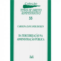 Capa de Temas de direito administrativos - Carolina zancaner zockun