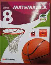 Capa de Projeto Araribá: matemática 8º ano - Editora Moderna