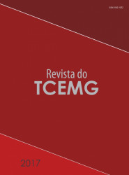 Capa de Revista do TCEMG - Tribunal de Contas do Estado de Minas Gerais