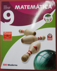 Capa de Projeto Araribá: matemática 9º ano - Editora Moderna
