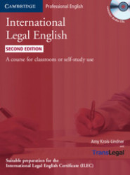 Capa de International Legal English - Amy Krois-Lindner