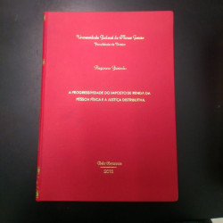 Capa de Tese-A Progressividade do Imposto de Renda da Pessoa Física e a Justiça Distributiva - Regivano Fiorindo