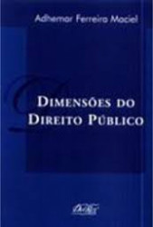 Capa de Dimensões do Direito Público - Adhemar Ferreira Maciel