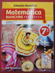 Capa de Matemática 7º ano - Edwaldo Bianchini