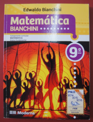 Capa de Matemática 9º ano - Edwaldo Bianchini