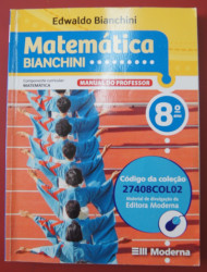 Capa de Matemática 8º ano - Edwaldo Bianchini