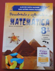 Capa de Descobrindo e aplicando a matemática 8º ano - Alceu dos Santos Mazzieiro; Paulo Antônio Fonseca Machado