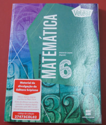 Capa de Projeto valear: matemática 6º ano - Antonio Lopes Bigode