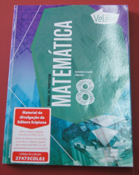 Capa de Projeto valear: matemática 8º ano - Antonio Lopes Bigode
