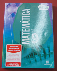 Capa de Projeto valear: matemática 9º ano - Antonio Lopes Bigode