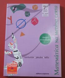Capa de Matemática na medida certa - Livro do Professor - 8º ano - Marília Ramos Centurión José Jakubovic Marcelo Lellis