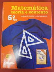 Capa de Matemática: teoria e contexto 6º ano - Marília Centurión; José Jakubovic
