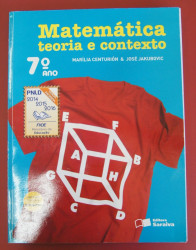 Capa de Matemática: teoria e contexto 7º ano - Marília Centurión; José Jakubovic