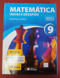 Capa de Matemática: ideias e desafios 9º ano - Iracema Mori; Dulce Satiko Onaga