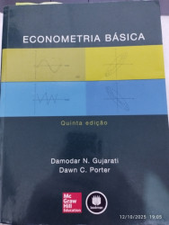 Capa de Econometria Básica - Damodar N. Gujarati