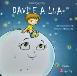Capa de Davi e a Lua - Leda Gonzaga