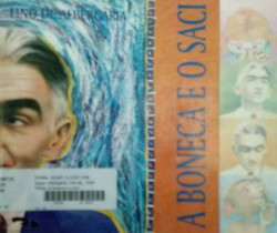 Capa de A boneca do Saci - Lino de Albergaria