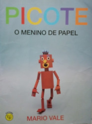 Capa de Picote, o menino de papel - Mario Vale