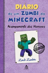 Capa de Diário de um zumbi do Minecraft 6 - Zack Zombie