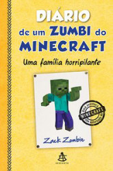 Capa de Diário de um zumbi do Minecraft 7 - Zack Zombie