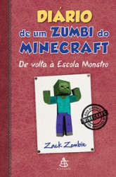 Capa de Diário de um zumbi do Minecraft 8 - Zack Zombie