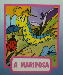 Capa de A Mariposa - Desconhecido