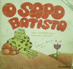 Capa de O Sapo Batista - Vanessa Kalil