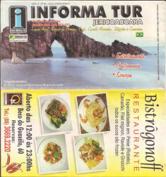 Capa de Informa Tur Jericoacoara mapa - 