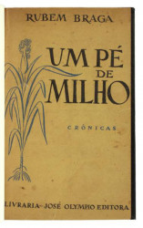 Capa de Um pé de milho - Rubem Braga