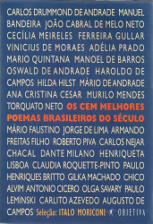 Capa de Os cem melhores poemas brasileiros do século - Italo Moriconi