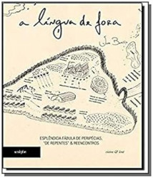 Capa de A língua de fora - Juva Betella
