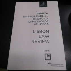 Capa de Revista da Faculdade de Direito da Universidade de Lisboa - David Duarte, Diogo Costa Gonçalves, miguel Lopes Romão, Miguel Sousa Ferro