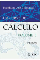 Capa de Um curso de cálculo vol3 - Guidorizzi