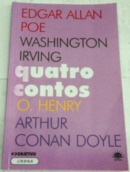 Capa de Quatro contos - Edgar Allan Poe; Washington Irving; Arthur Conan Doyle