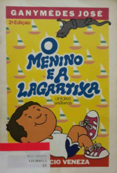 Capa de O menino e a lagartixa - Ganymédes José