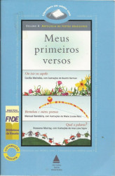 Capa de Meus primeiros versos - Cecília Meireles; Manuel Bandeira; Roseana Murray
