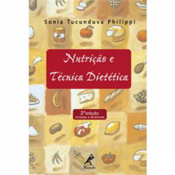Capa de Nutrição e Técnica Dietética - Sonia Tucunduva Philippi