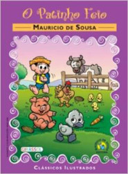 Capa de O patinho feio - Mauricio de Sousa