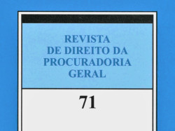 Capa de Revista de Direito da Procuradoria Geral - Estado do Rio de Janeiro - PGRJ