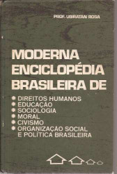 Capa de Moderna enciclopédia brasileira - Ubiratan Rosa