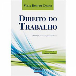 Capa de Direito do trabalho - Cassar, Vólia Bomfim