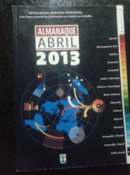 Capa de Almanaque Abril 2013 - Editora Abril