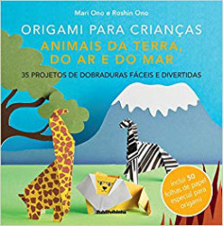 Capa de Origami para crianças - Mari ono; Roshin Ono