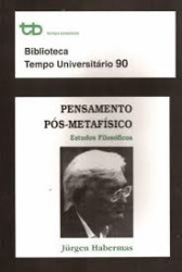 Capa de Pensamento pós metafísico - Jürgen Habermas