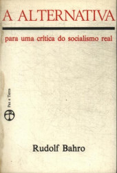 Capa de A Alternativa - Rudolf Bahro