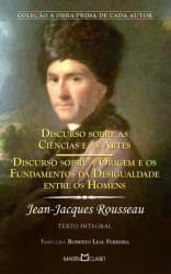 Capa de Discurso sobre as ciências e as artes - Jean-Jacques Rousseau